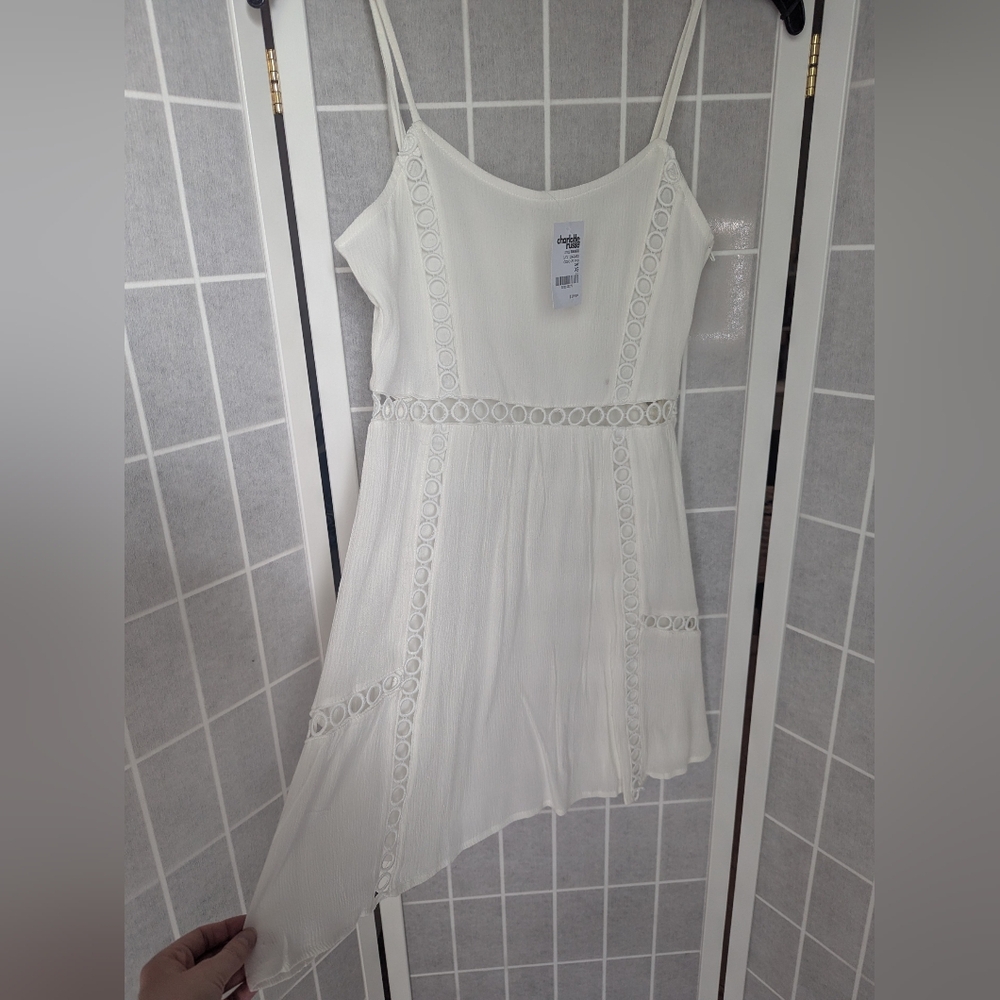 White Mini Dress - Picture 5 of 10
